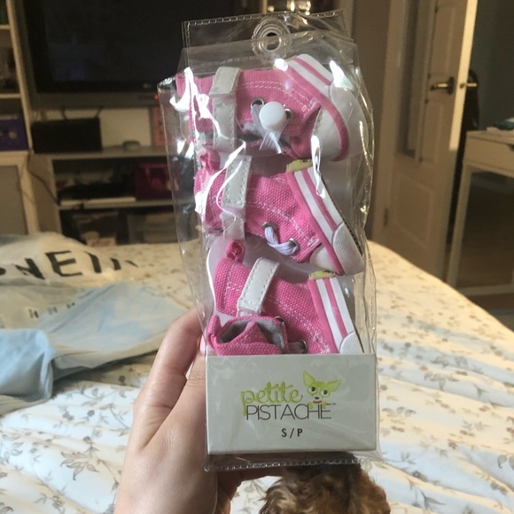 Pink converse for small doggies - Picture 5 of 7